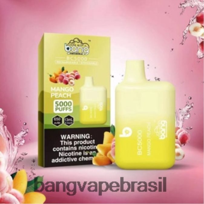 Bang Vape Box BC5000 Caneta 5% nic 5000 puffs tipo c recarregável - 8BDZ029 Bang Box Vape Flavors descartável