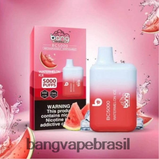Bang Vape Box BC5000 Caneta 5% nic 5000 puffs tipo c recarregável - 8BDZ029 Bang Box Vape Flavors descartável
