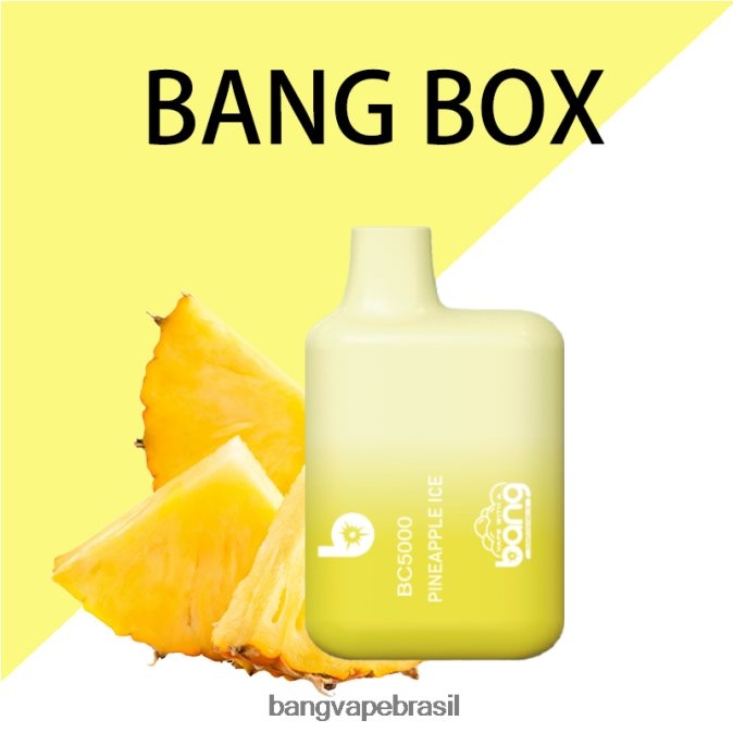 Bang Vape Box BC5000 Caneta 5% nic 5000 puffs tipo c recarregável - 8BDZ029 Bang Box Vape Flavors descartável