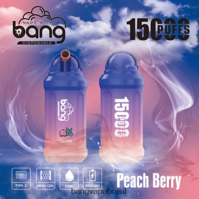 Bang Vape 15.000 baforadas - 8BDZ021 Vape Gang Brasil descartável