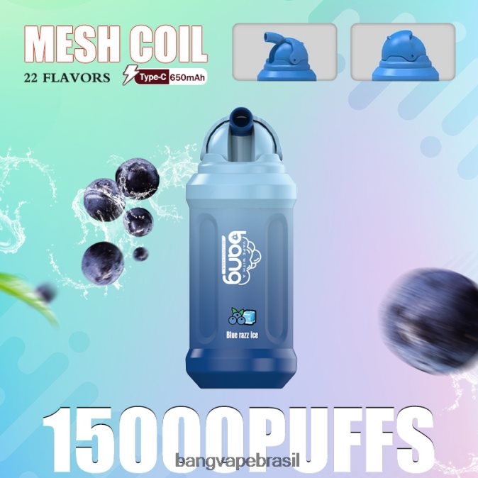 Bang Vape 15.000 baforadas - 8BDZ021 Vape Gang Brasil descartável