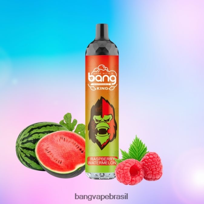 Bang Vape King 6000 baforadas 5% nic recarregável tipo-c - 8BDZ028 Bang Vape Flavors descartável