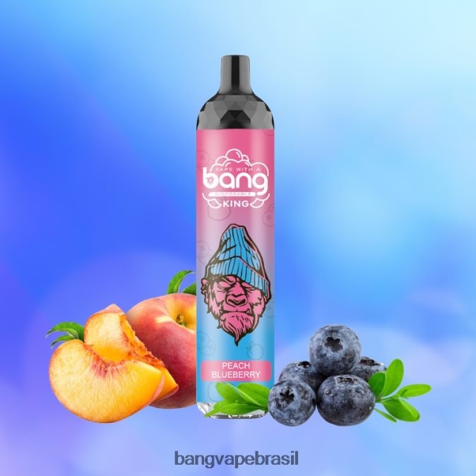 Bang Vape King 6000 baforadas 5% nic recarregável tipo-c - 8BDZ028 Bang Vape Flavors descartável