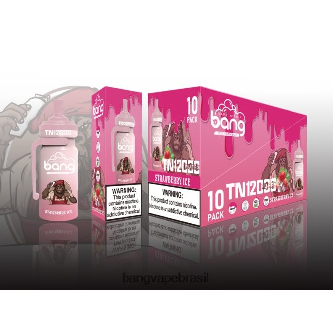 Bang Vape TN12000 cápsula com bobina de malha - 8BDZ025 Vape Gang Flavors descartável