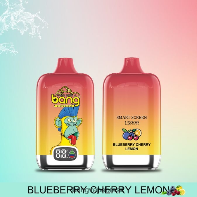 Bang Vape Digital Smart Screen 15.000 baforadas 25ml - 8BDZ0211 Vape Gang Brasil descartável