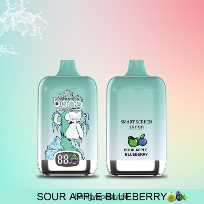Bang Vape Digital Smart Screen 15.000 baforadas 25ml - 8BDZ0211 Vape Gang Brasil descartável