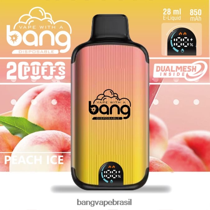 Bang Vape Digital Smart Screen 20.000 baforadas - 8BDZ023 Vape Gang Disposables descartável