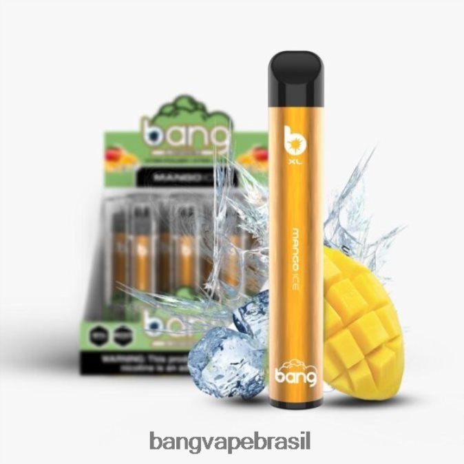 Bang Vape XL descartável - 8BDZ0231 Vape Gang Brasil gelo de manga