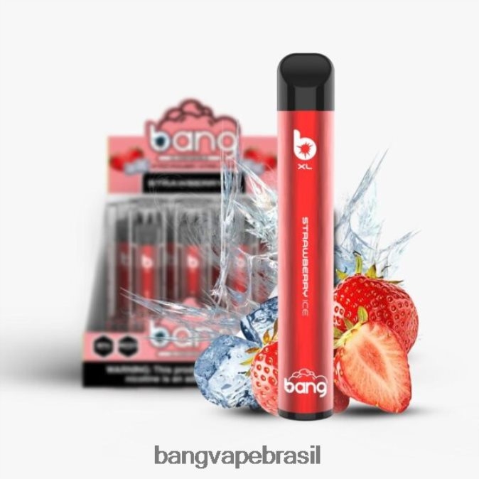 Bang Vape XL descartável - 8BDZ0234 Bang Vape Disposable gelo de morango