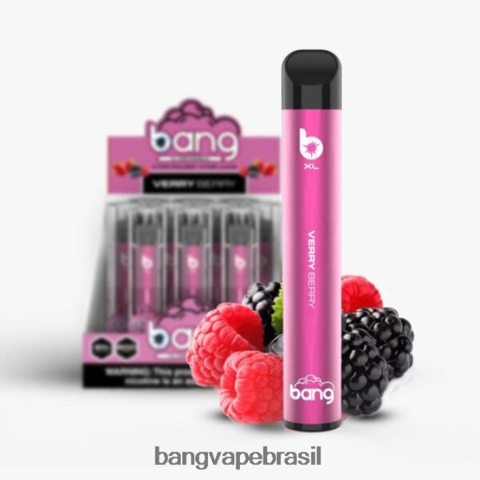 Bang Vape XL descartável - 8BDZ0235 Vape Gang Flavors baga de verry