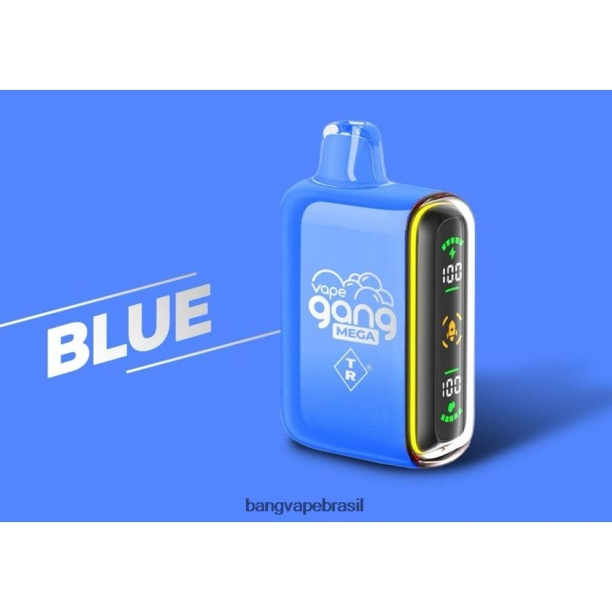 Vape Gang MEGA 20.000 baforadas de vape descartável (caixa com 5) - 8BDZ0252 Vape Gang Brasil azul
